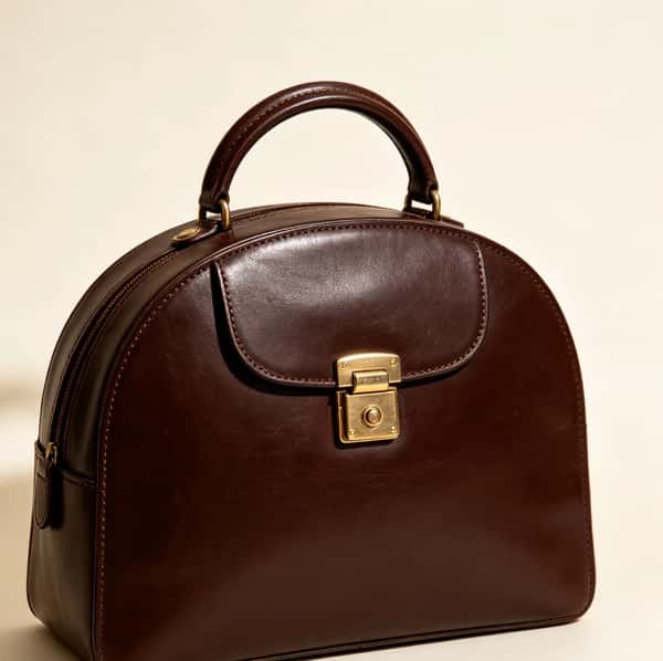 Dark Espresso Dome Handbag